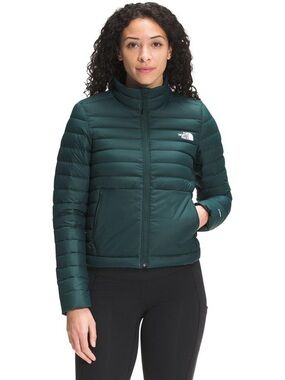 The North Face Stretch Down Seasonal Down Jacket Women’s Dark Sage Green Size S